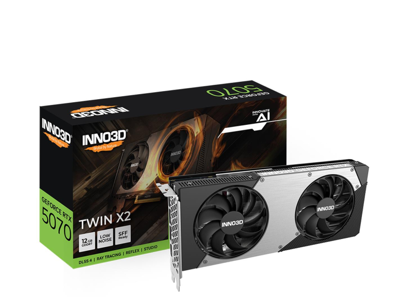 INNO3D GeForce RTX 5070 Twin X2 12GB GDDR7 DLSS5